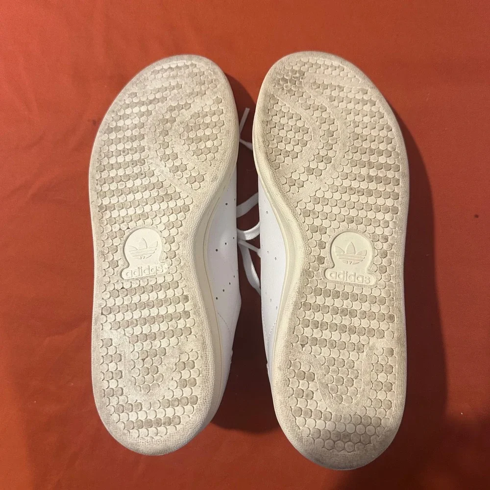 Adidas Stan Smith White‎ Leather Sneakers Women's Size 7.5